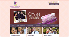 Desktop Screenshot of emersondentalcare.com